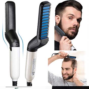 Hair Curling Straightener Modelling Comb