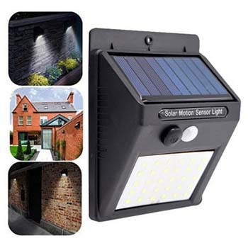 Solar Power 30 LED PIR Motion Sensor Lamp