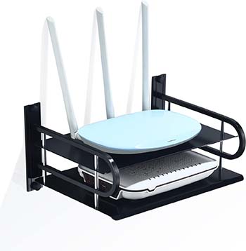 মেটালের তৈরী ২ লেয়ার Wall Mounted Router Stand