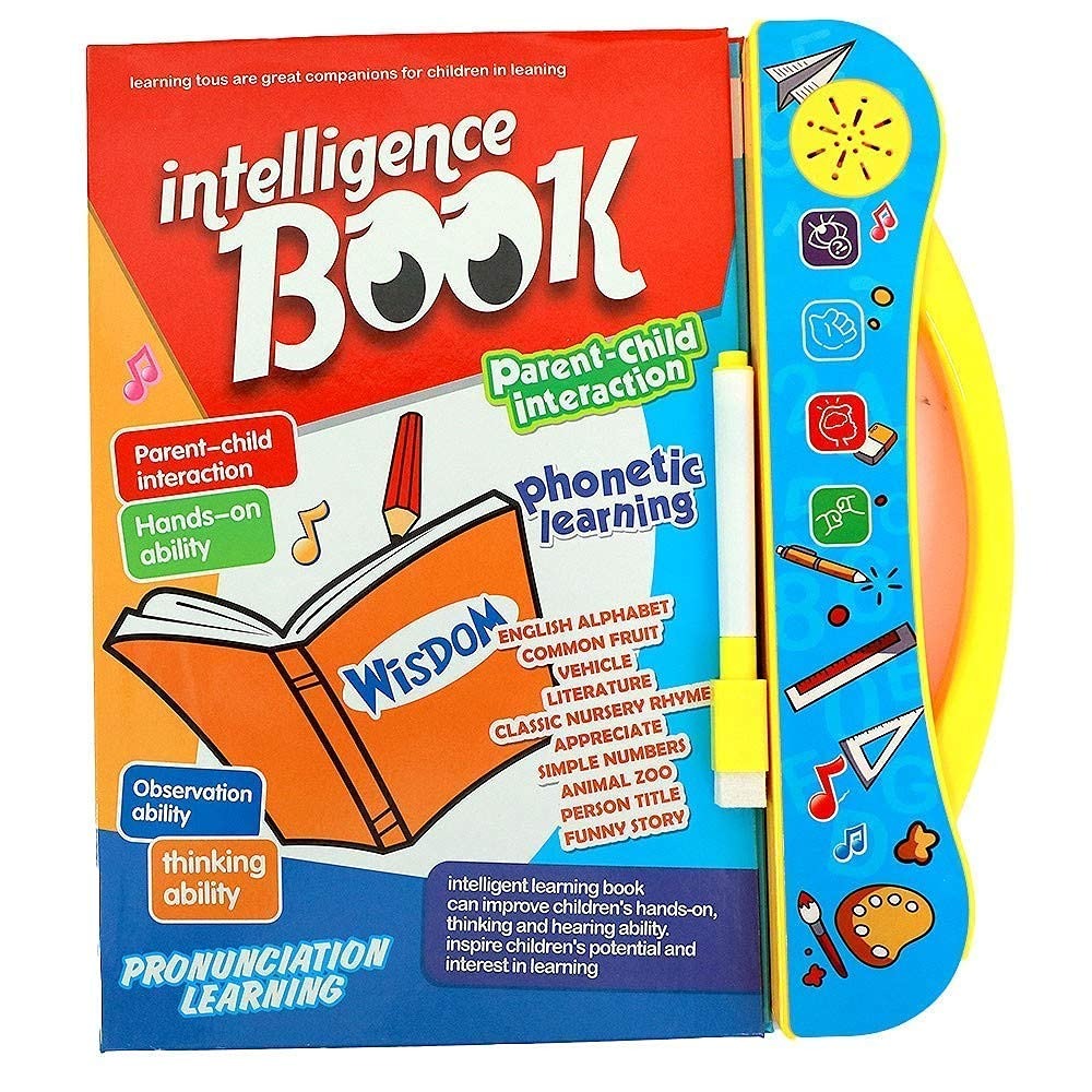 Intelligent learning study book for baby