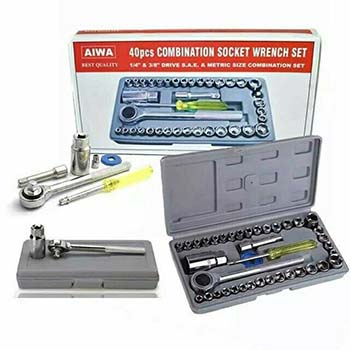 40pcs Hand Tool Combination Socket set For Motorcycles