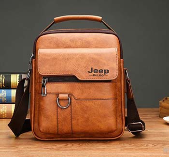 JEEP BULUO Man's Crossbody Shoulder Bag Backpack For Men